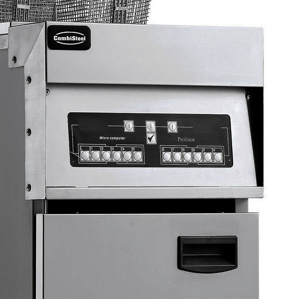 Friteuse | Elektrisch | 12.5+12.5L | 0°C/195°C | 18kW (400V) | Aftapkranen | Digitaal | 400x600x840/1180(h)mm