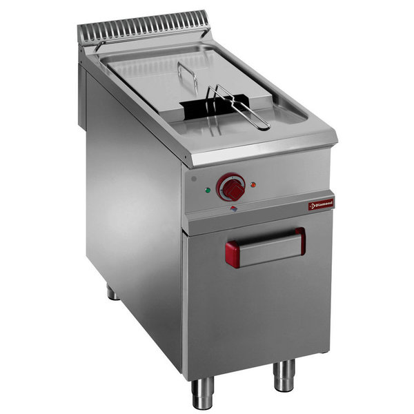 Friteuse | OPTIMA 900 | Elektrisch | 21L | 100°C/180°C | 20kW (400V) | Aftapkraan | 400x900x850/920(h)mm