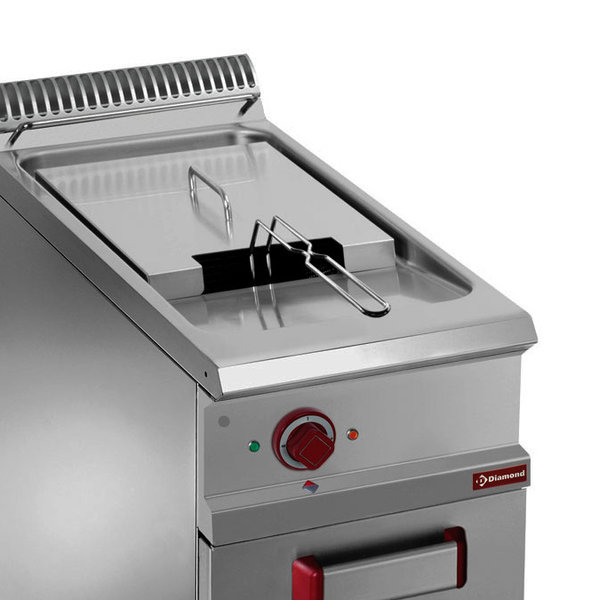 Friteuse | OPTIMA 900 | Elektrisch | 21L | 100°C/180°C | 20kW (400V) | Aftapkraan | 400x900x850/920(h)mm