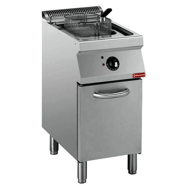 Friteuse | MAXIMA 700 | Elektrisch | 15L | 105°C/185°C | 10kW (400V) | Aftapkraan | 400x700x850/920(h)mm