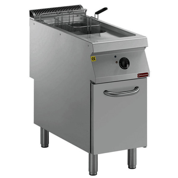 Friteuse | MAXIMA 900 | Elektrisch | 15L | 105°C/185°C | 10kW (400V) | Aftapkraan | 400x900x850/920(h)mm