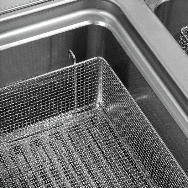 Friteuse | OPTIMA 900 | Elektrisch | 8+8L | 100°C/180°C | 10.5kW (400V) | Aftapkranen | 400x900x850/920(h)mm