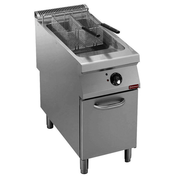 Friteuse | MAXIMA 900 | Elektrisch | 23L | 105°C/185°C | 18kW (400V) | Aftapkraan | 400x900x850/920(h)mm