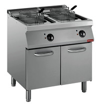 Diamond Friteuse | MAXIMA 700 | Elektrisch | 15+15L | 105°C/185°C | 20kW (400V) | Aftapkranen | 800x700x850/920(h)mm 