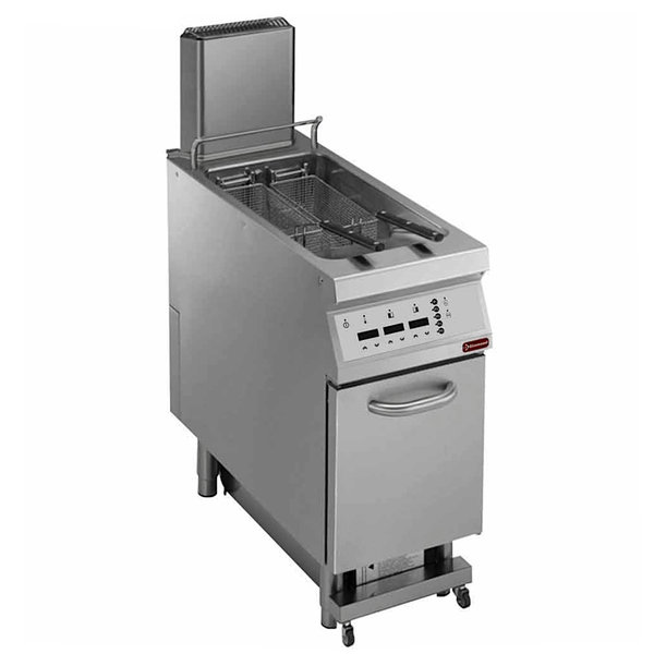 Friteuse | MAXIMA 900 | Elektrisch | 23L | 105°C/185°C | 18kW (400V) | Aftapkraan | Digitaal | 400x900x850/920(h)mm