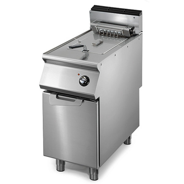 Friteuse | 900 LINE | Elektrisch | 15L | 100°C/190°C | 10.2kW (400V) | Aftapkraan | 400x900x870(h)mm