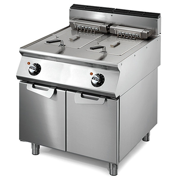 Friteuse | 900 LINE | Elektrisch | 15+15L | 100°C/190°C | 20.4kW (400V) | Aftapkranen | 800x900x870(h)mm