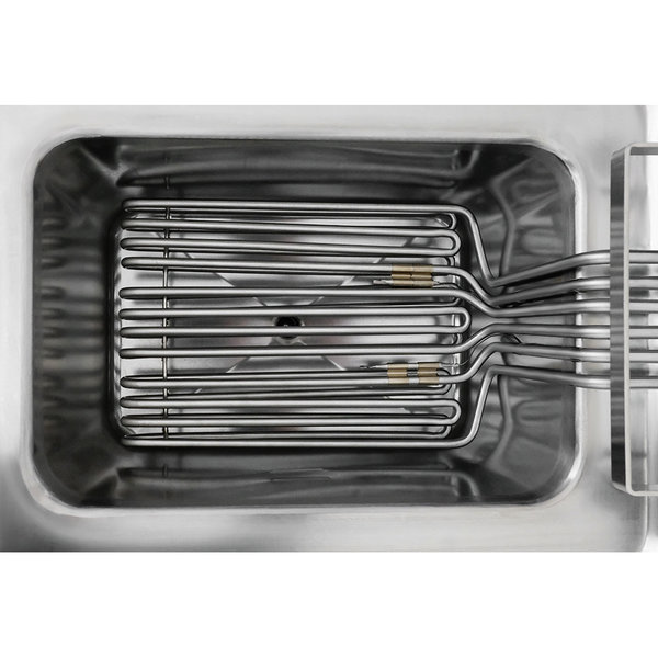 Friteuse | GASTROLINE | Elektrisch | 12+12L | 65°C/190°C | 18kW (400V) | Aftapkranen | 800x700x950(h)mm