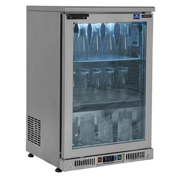 Vrieskast | 150L | RVS | -18°C/-20°C | Geventileerd | 0.29kW | 595x500x910(h)mm