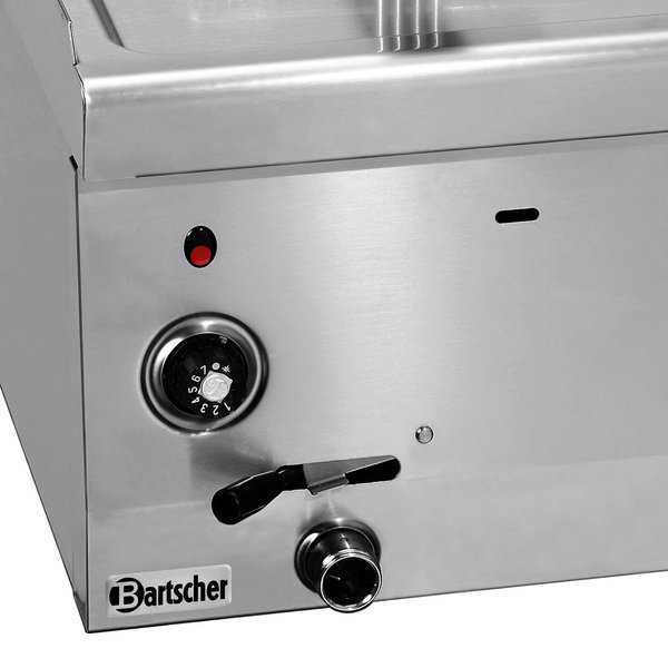 Friteuse | SERIE 600 | Gas | 8L | 6.7kW | Aftapkraan | 400x600x290(h)mm