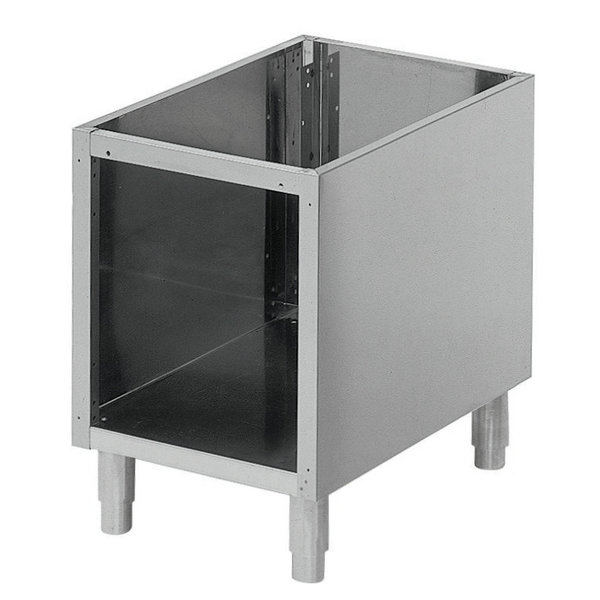 Onderstel | Gastro M Apparatuur (400mm) | RVS | Open Kast | 400x540x570(h)mm