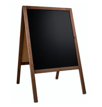 Luxus Stoepbord | CLASSIC | Hout | 600x1000mm