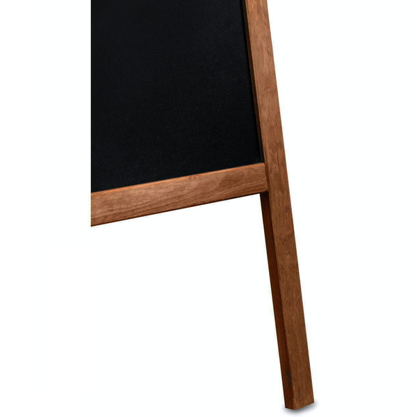 Krijtstoepbord | CLASSIC | Hout | Bruin | 610x450x1140(h)mm