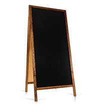 Luxus Stoepbord | CLASSIC | Hout | 720x1600mm