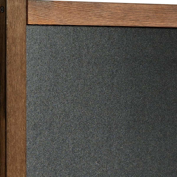 Wandkrijtbord | Hout | Schrijfvlak 400x720mm