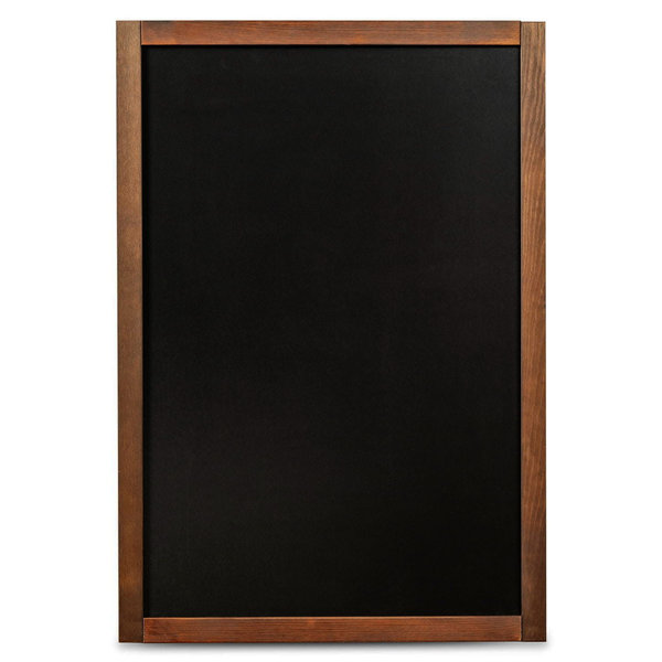 Wandkrijtbord | Hout | Schrijfvlak 400x720mm