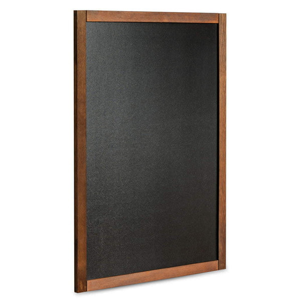 Wandkrijtbord | Hout | Schrijfvlak 400x720mm