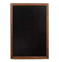Luxus Krijtbord | CLASSIC | Hout | Bruin | Schrijfvlak 530x800 | 600x870x15(h)mm