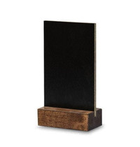 Luxus Tafelkrijtbord | Hout | A6-Formaat | 2-Zijdig | 100x50x180(h)mm 