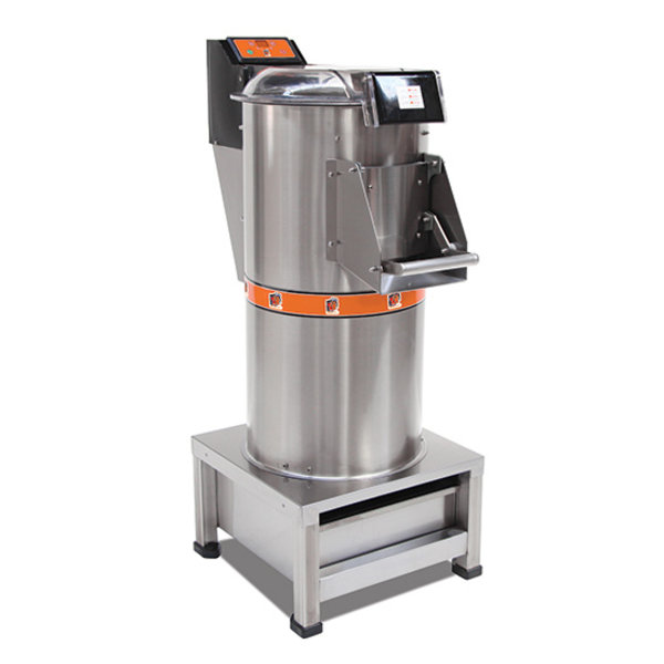 Aardappelschrapmachine | Max. 20kg | 600kg/u | 0.75kW | 400V | 520x833x1368(h)mm