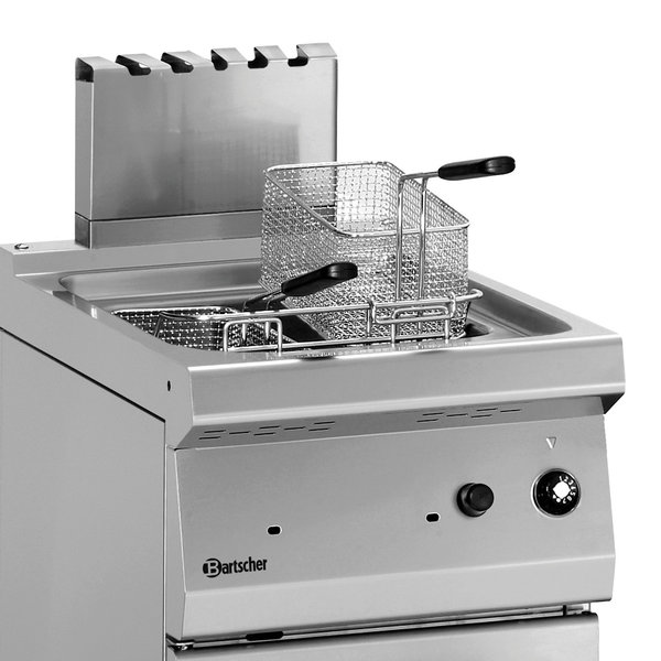 Friteuse | SERIE 700 | Gas | 15L | 100°C/190°C | 15kW | Piëzo Ontsteking | Aftapkraan | 400x700x850(h)mm