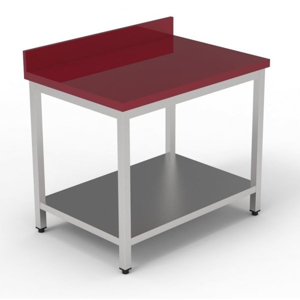 Snijwerktafel | Met Bodemschap | Demontabel | RVS | 1600x700x850(h)mm