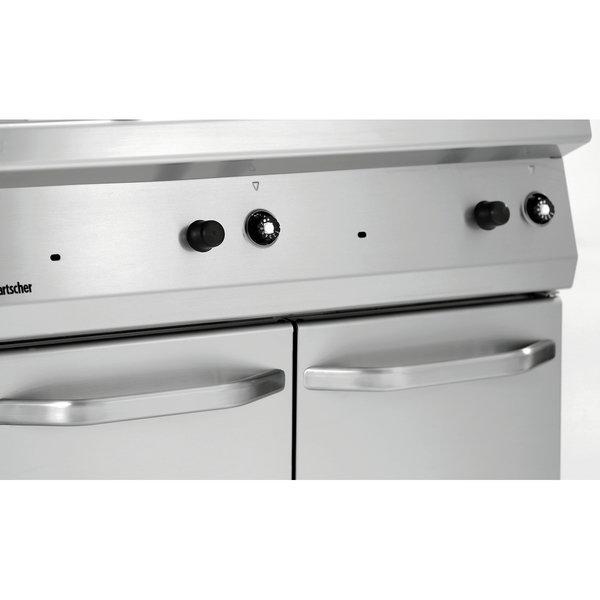 Friteuse | SERIE 700 | Gas | 15+15L | 100°C/190°C | 30kW | Piëzo Ontsteking | Aftapkranen | 800x700x850(h)mm