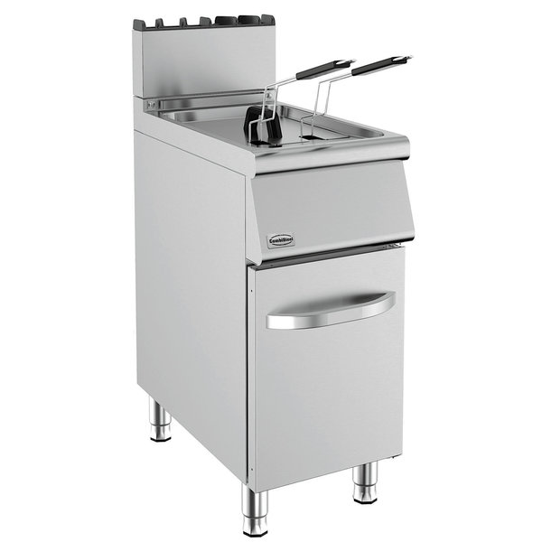 Friteuse | BASE 700 | Gas | 15L | 0°C/180°C | 15kW | Aftapkraan | 400x700x900(h)mm