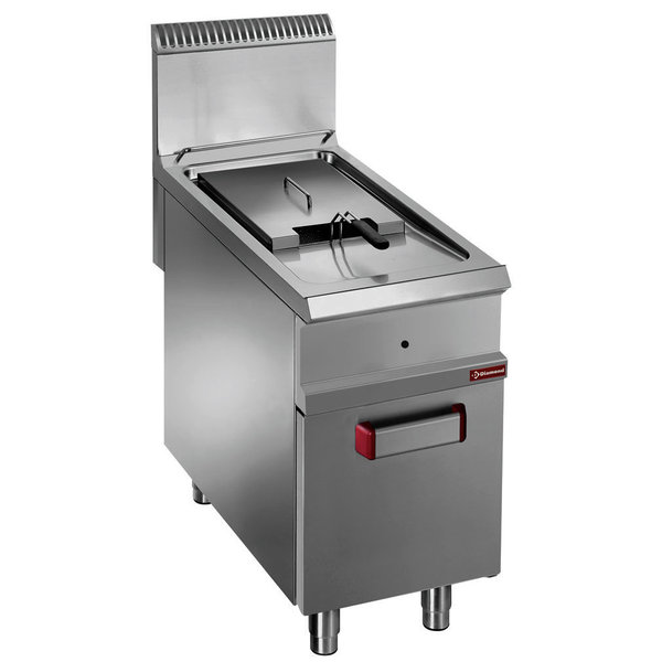 Friteuse | OPTIMA 900 | Gas | 18L | 90°C/190°C | 18kW | Piëzo Ontsteking | Aftapkraan | 400x900x850/1180(h)mm