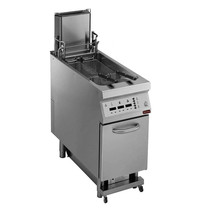 Diamond Friteuse | MAXIMA 900 | Gas | 23L | 120°C/190°C | 26kW (230V) | Aftapkraan | Auto-Mandlift | 400x900x850/920(h)mm