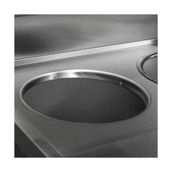 Friteuse | HEAVY DUTY | Gas | 13L | 0°C/200°C | 16kW | Piëzo Ontsteking | Aftapkraan | 535x870x930/1507(h)mm