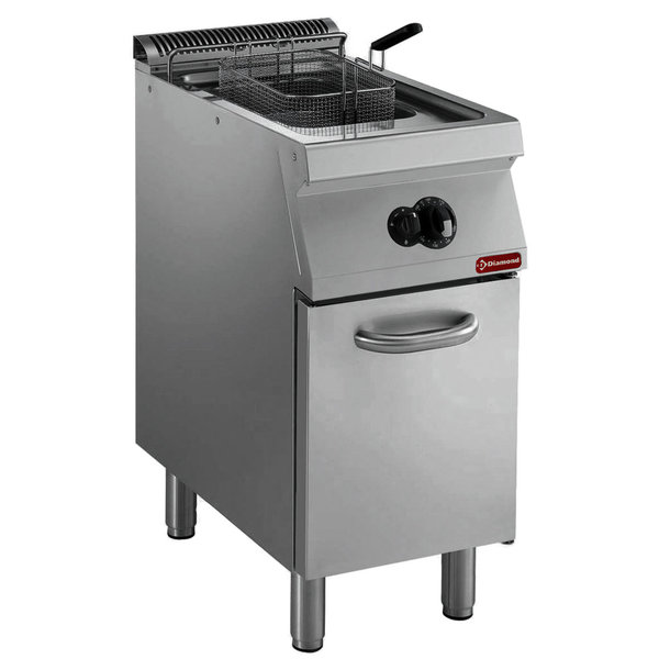 Friteuse | MAXIMA 700 | Gas | 15L | 120°C/190°C | 14kW | Aftapkraan | 400x700x850/920(h)mm