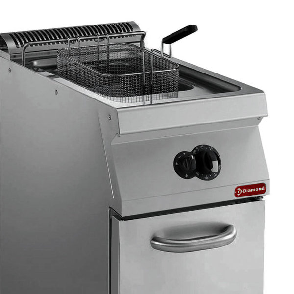 Friteuse | MAXIMA 700 | Gas | 15L | 120°C/190°C | 14kW | Aftapkraan | 400x700x850/920(h)mm