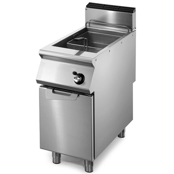 Friteuse | 700 LINE | Gas | 13L | 0°C/190°C | 12kW | Piëzo Ontsteking | Aftapkraan | 400x730x870(h)mm