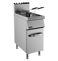 Mastro Friteuse | 700 LINE | Gas | 15L | 0°C/185°C | 15kW | Piëzo Ontsteking | Aftapkraan | 400x730x900(h)mm 