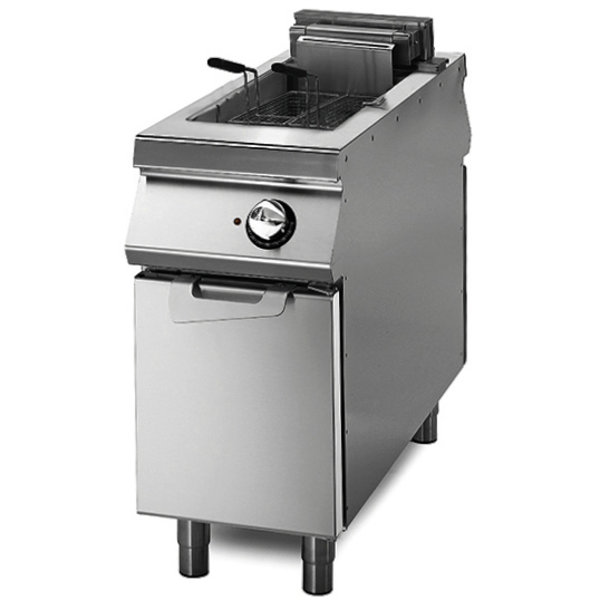Friteuse | 1100 LINE | Eiland | Elektrisch | 21L | 0°C/190°C | 20kW (400V) | Aftapkraan | 400x1100x870(h)mm
