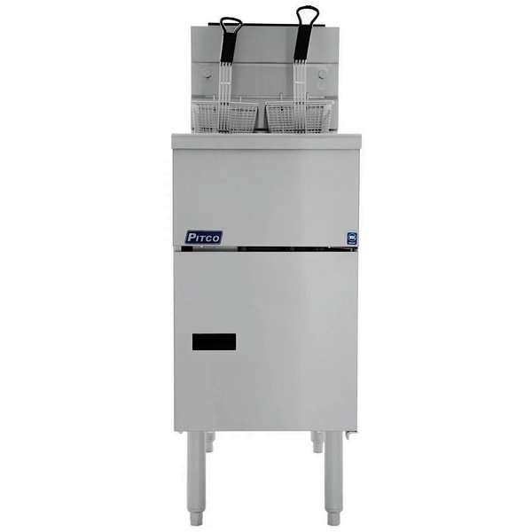Friteuse | SG14S | Propaangas (BE) | 23L | 32kW | Aftapkraan | 397x876x863/1172(h)mm