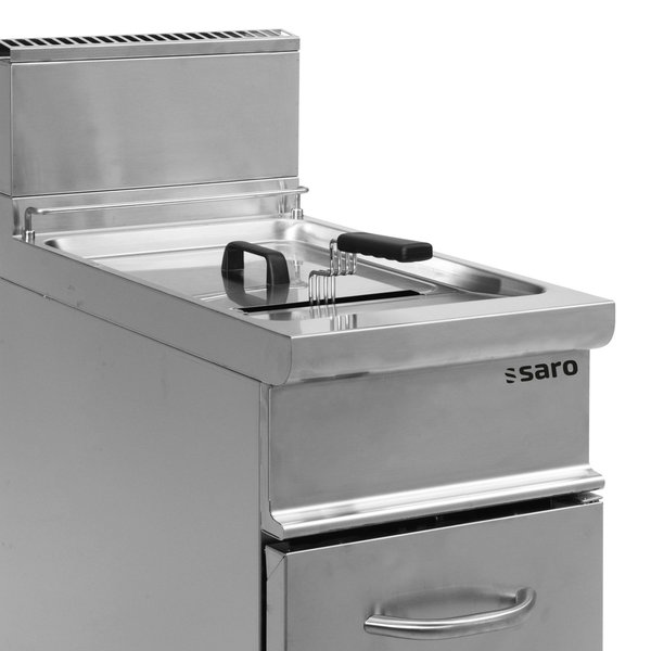 Friteuse | E7/FLG | Gas | 17L | 0°C/190°C | 16.5kW | Piëzo Ontsteking | Aftapkraan | 400x700x850(h)mm