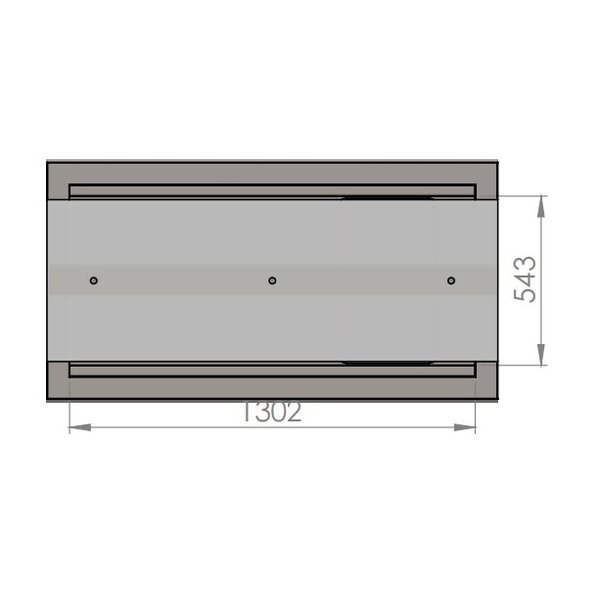 Gekoelde Kuip | 2x GN 1/1 | Geventileerd | +2°C/+8°C | RVS | 0.45kW | 800x760x670(h)mm