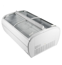 KBS Koel-/Vrieseiland | NEVE | 1697L | Wit | -22°C/+10°C | Statisch | Schuifdeksels | 2150x1465x930(h)mm