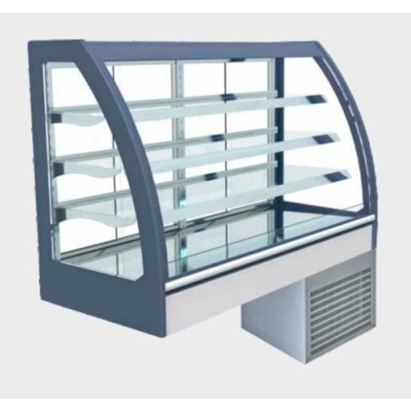 Koelvitrine | +2°C/+8°C | RVS | 0.7kW | 1200x760x1690(h)mm