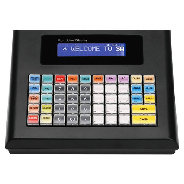 Mobiele Kassa | ER-230BEJ | 12 Preset-Toetsen | 2-Regeldisplays | Bonprinter 57.5mm | 225x326x124(h)mm