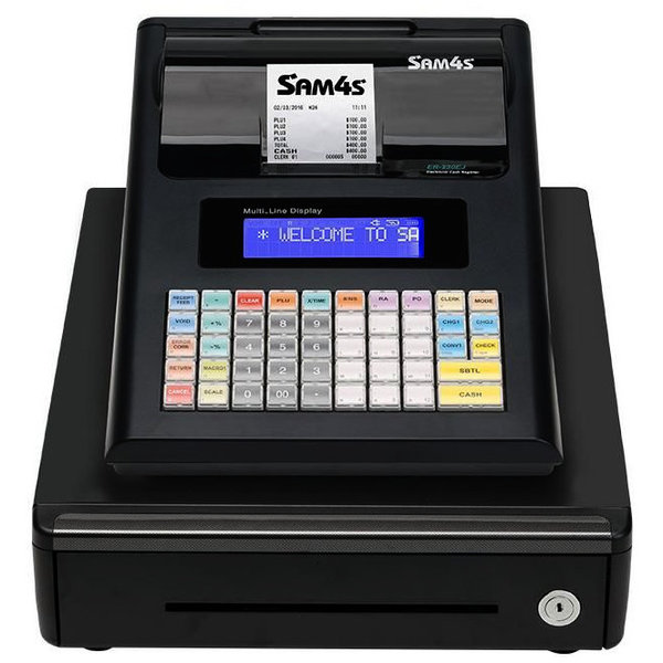 Mobiele Kassa | ER-230BEJ | 12 Preset-Toetsen | 2-Regeldisplays | Bonprinter 57.5mm | 225x326x124(h)mm