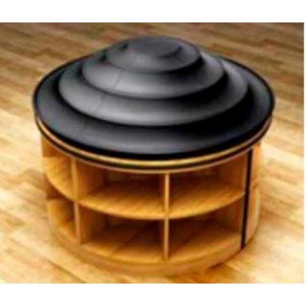 Winkelstelling | Rond | Voor Fruit/Groente | Supermarkt | 1800x1800x1260(h)mm