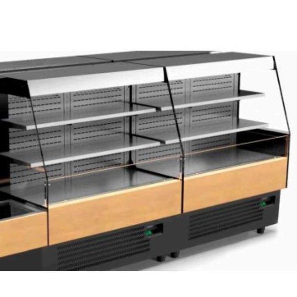 Wandkoeling | -2°C/+5°C | Geforceerd | 3 Schappen | 0.75kW | 1200x660x1420(h)mm