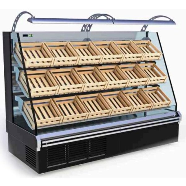 Wandkoeling | +2°C/+8°C | Geforceerd | 4 Schappen | 2800x1100x2200(h)mm