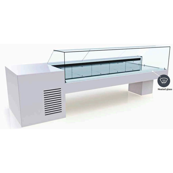 Koeltoonbank | 0°C/+4°C | Geforceerd | 0.77kW | 1500x1100x1200(h)mm
