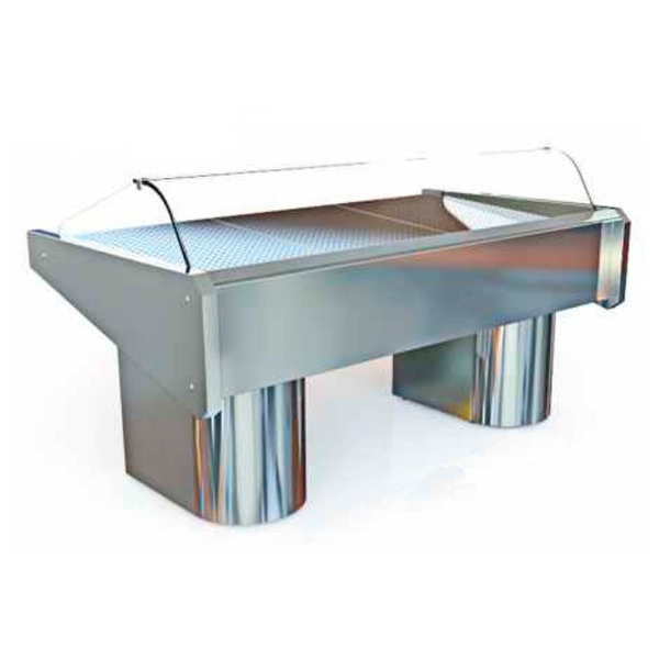 Viskoeltoonbank | 0°C/+4°C | Geforceerd | 0.59kW | 2000x1100x1200(h)mm