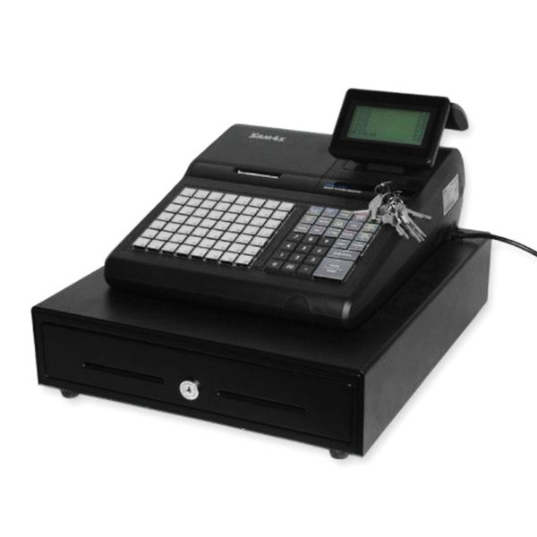 Kassa | SPS-325 | 56 Preset-Toetsen | 8-/2-Regeldisplays | Bonprinter 57.5mm | Kassalade | 400x450x279(h)mm