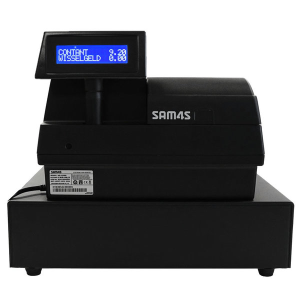 Kassa | NR-520RB | 12 Preset-Toetsen | 8-/2-Regeldisplays | 2x Bonprinter 57.5mm | Kassalade | 400x450x266(h)mm